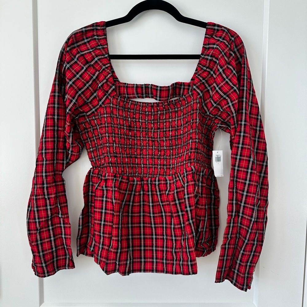 Old Navy Women’s Plaid Top